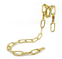 Magic iron chain wine bottle holder by My Store featuring a decorative, sturdy iron chain design holding a wine bottle.