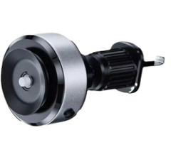 Double-sided magnetic car mount holder for mobile phones, designed for easy attachment and secure grip during driving.