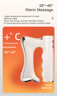 Electric deep tissue massage blade by My Store, heated fascia relaxation tool for muscle relief and deep tissue therapy.