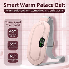 Electric heating pad and massager from My Store, showing a black and grey device with control buttons and a flexible design.