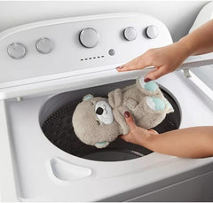 My Store Sound Machine Soothe 'n Snuggle Otter plush baby toy with sensory features, music, lights, and rhythmic breathing motion.