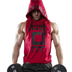 Men's summer sleeveless hoodie from My Store, lightweight and casual with a hood, ideal for warm weather and active wear.