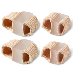 Fiber toe separator by My Store, soft gel orthotic device for aligning toes and relieving foot discomfort.