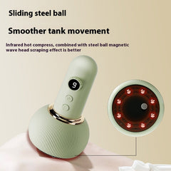 Electric Meridian Body Massage Brush from My Store with ergonomic handle and soft bristles for relaxing skin massage.