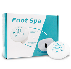 Compact Ionic Foot Spa Massager with digital controls and soothing design for relaxing foot therapy.