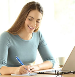 Silver metal ballpoint pen with a sleek design, featuring a clip and smooth writing tip, ideal for professional use.