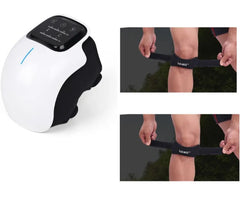 Electric relaxing knee massager from My Store with adjustable straps and cushioned pads for soothing knee therapy.