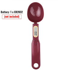 Digital measuring spoon scale by My Store showing a compact, stainless steel spoon with digital display for precise measurements
