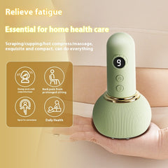 Electric Meridian Body Massage Brush from My Store with a sleek handle and soft bristles for relaxing skin massage.
