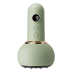 Electric Meridian Body Massage Brush from My Store showing a sleek handheld device with bristle head for relaxing massage therapy.