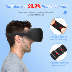 3D natural memory foam sleep mask for comfort, soft and contoured, designed to block light and enhance sleep quality.