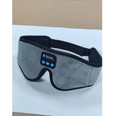 My Store 3D Eye Mask Bluetooth with stereo speakers, featuring comfortable design and controls for unlimited music enjoyment.