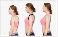 Adjustable posture corrector from My Store with padded straps supporting back and shoulders for improved alignment.