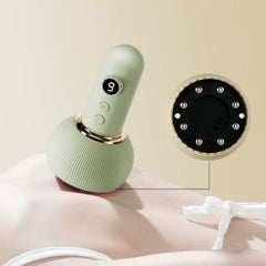 My Store Electric Meridian Body Massage Brush with ergonomic handle and soft bristles for relaxing skin massage.