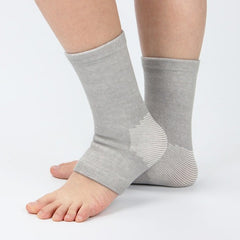 Elastic sports ankle support socks from My Store, showing a close-up of the breathable fabric and snug fit for athletic use.