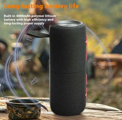 Magnetic split Bluetooth subwoofer speaker by My Store showing high-fidelity portable audio with sleek design and dual speaker setup.