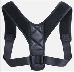 My Store posture corrector worn over clothing, designed to improve back alignment and support proper posture.