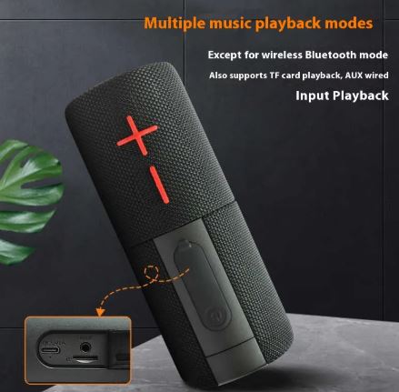 Magnetic split Bluetooth subwoofer speaker by My Store showcasing high-fidelity portable audio with sleek design and dual speaker setup.