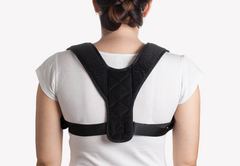 Adjustable posture corrector by My Store showing padded shoulder straps and back support for improved posture.