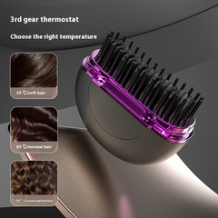 Portable ceramic hair straightener from My Store with sleek design and ceramic plates for smooth, straight hair.
