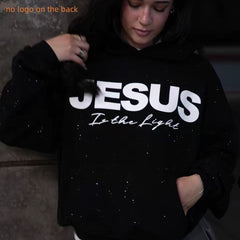 Gray pullover round neck hooded sweatshirt from My Store, featuring a comfortable fit and soft fabric for casual wear.