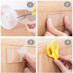 Transparent Nano Tape Double Sided Tape from My Store, showing flexible, clear adhesive tape for versatile mounting and bonding.