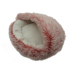 Soft 2-in-1 pet bed by My Store featuring a cozy cushion and removable cover for easy cleaning and versatile comfort.