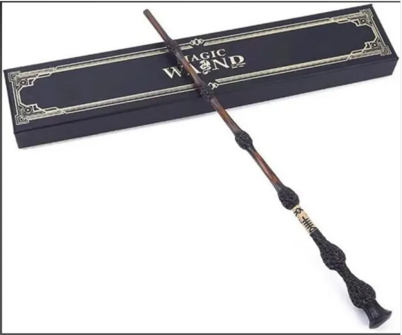 Fireball Magic Wand from My Store with a sleek black handle and glowing fiery tip, perfect for magic tricks and performances.