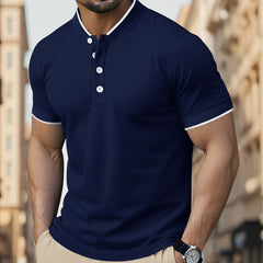 Men's casual short-sleeve top from My Store, featuring a versatile design in a comfortable fabric, shown on a mannequin.