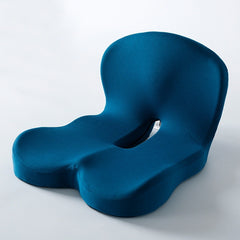 Memory foam backrest from My Store providing ergonomic support and comfort for office or home chairs.