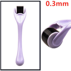 My Store Derma Face Roller with stainless steel rolling balls for facial massage and skin rejuvenation.