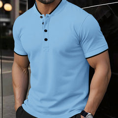 Men's versatile casual short-sleeve top from My Store, shown in a comfortable fit with a classic crew neck design.