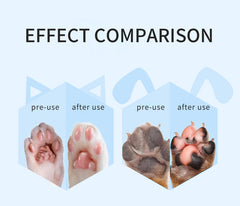 Dog paw and claw care cream in a 50g jar, moisturizing and soothing for pets' paws and claws.