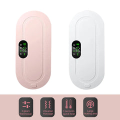 Electric heating pad and massager from My Store, showing a soft, adjustable heating pad with control settings on a cozy surface.