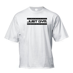 Men's bodybuilding sports T-shirt with five-point sleeve style and round neck, designed for active wear and athletic performance.