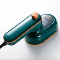 Mini portable electric steam iron from My Store with a compact design and steam nozzle, ideal for quick ironing on the go.