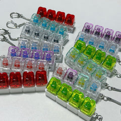 Transparent PC shaft tester with light, used for testing and inspecting electronic components or circuit boards.