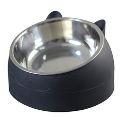 Ceramic cat bowl from My Store with a simple design, perfect for feeding cats and holding water or dry food.