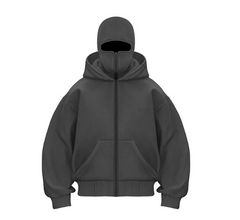 Gray DualCozy hoodie from My Store featuring a front pocket, drawstrings, and a soft, comfortable fabric.