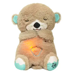 My Store Breathing Bear Soothing Plush toy with soft fabric and gentle expression, designed to comfort and relax children.