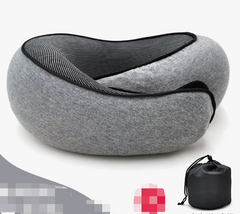 SkySoothe-Neck Pillow by My Store, soft cushioned neck support in a neutral color, ideal for travel and relaxation.