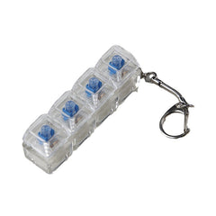 Transparent PC shaft tester with built-in light, used for testing and inspecting PC components and shafts.