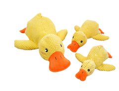 Calming duck toy by My Store with soft yellow plush fabric and gentle expression, designed for comfort and sensory relaxation.
