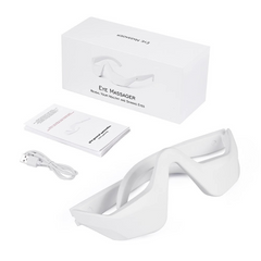 Wireless eye massager from My Store with built-in controls and ergonomic design for relaxing eye massage.