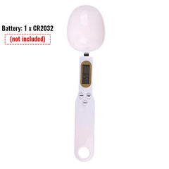 Digital measuring spoon scale mini from My Store showing a compact, stainless steel spoon with digital display for precise measurements.