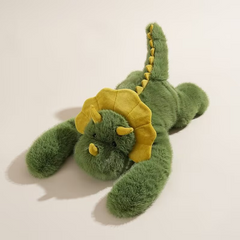 Colorful plush toy set featuring panda, koala, sloth, dinosaur, bear, and small panda stuffed dolls for kids' soft toys.