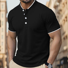 Men's casual short-sleeve top by My Store, featuring a versatile design in lightweight fabric, shown in a neutral color.