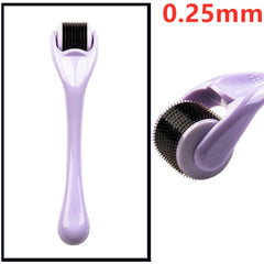 My Store Derma Face Roller with stainless steel rolling balls for facial massage and skin rejuvenation.