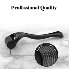 My Store Derma Face Roller with stainless steel roller for facial massage and skin rejuvenation.
