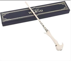Fireball Magic Wand by My Store, featuring a sleek black handle and fiery orange crystal tip for magical spells and performances.